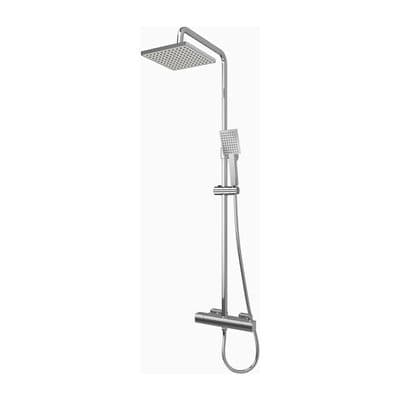 Gainsborough - Square Bar Mixer Shower - Chrome