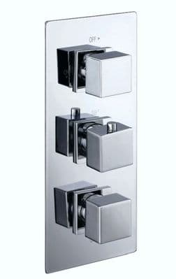 Giavani - Triple Square Shower Valve