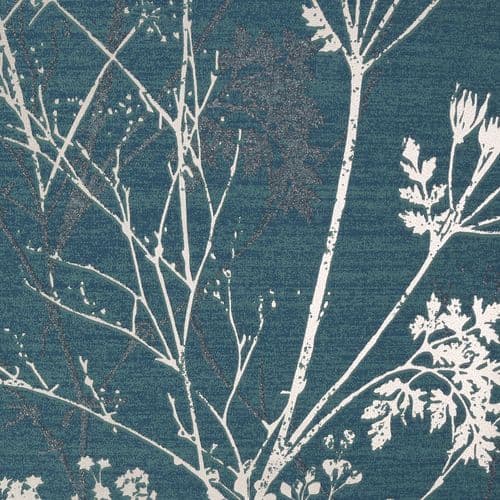 Graham and Brown Hedgerow Teal 112571 Wallpaper