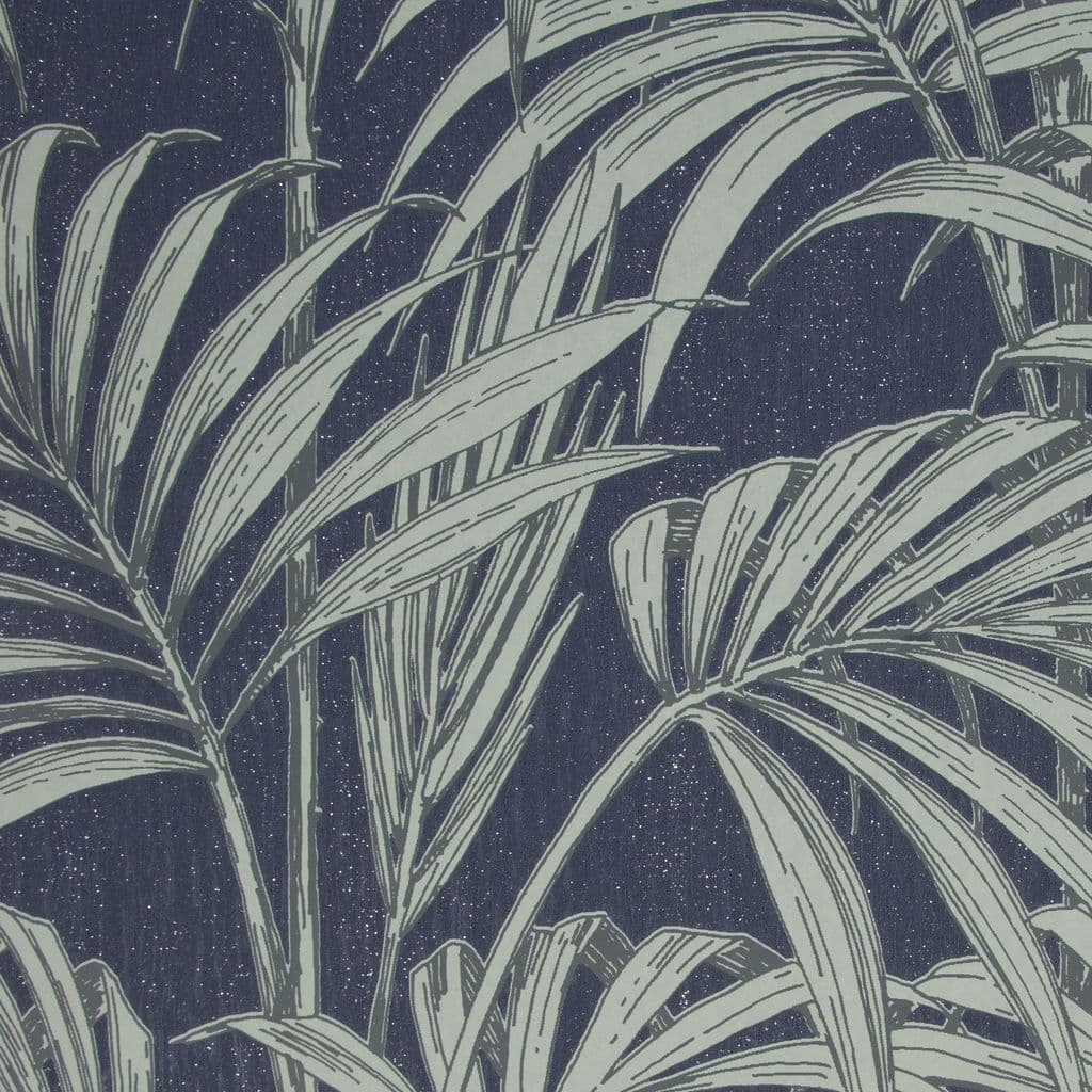 Graham and Brown Julien MacDonald Honolulu Navy 112086 Wallpaper