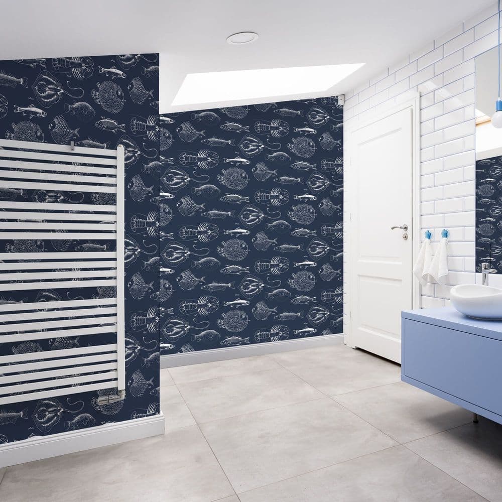 Graham and Brown Kitchen and Bathroom Into the Deep 112652 Wallpaper