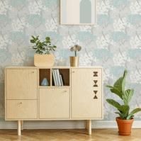 Graham & Brown (Fresco) - Lykke Tree - Sky Blue - 107972