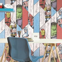 Graham & Brown - Marvel Wood Panel - Multi - 102435