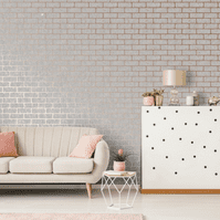 Graham & Brown (Superfresco) Milan Brick - Rose Gold - 106522