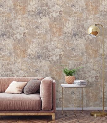 Grandeco Plaster Blush 170805 Wallpaper