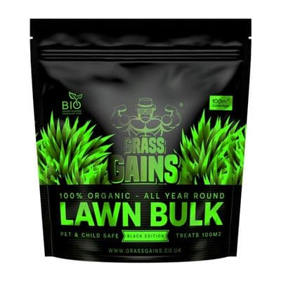 Grass Gains Black Edition Lawn Bulk Fertiliser - 2.5kg