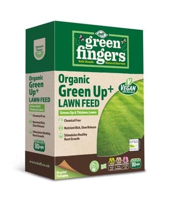 GREEN FINGERS Organic Green Up Lawn Feed - 2kg