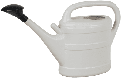 Green & Home 10L Recycled Watering Can - Light Grey