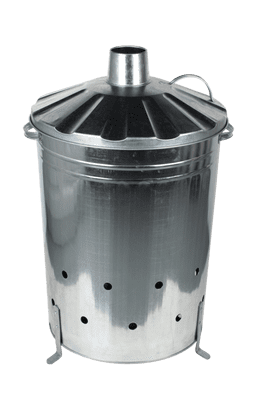 Groundsman Galvanised Incinerator - 90L