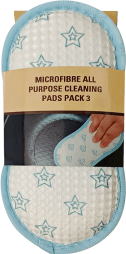 Groundsman Microfibre All Purpose Cleaning Pads - Pack 3