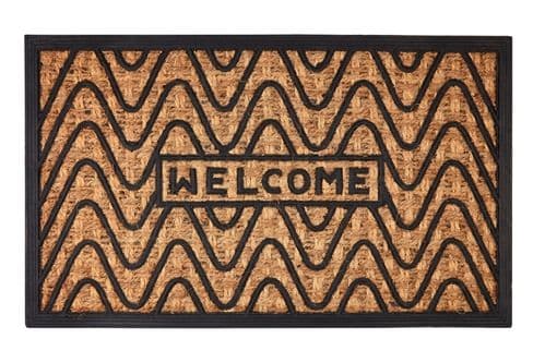 Groundsman Rubber & Coir Mat - 75 x 45cm