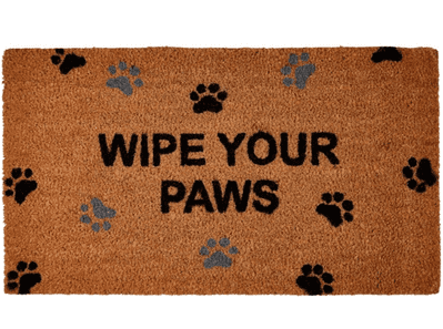 Groundsman - 'Wipe Your Paws' Coir Mat (40x70)