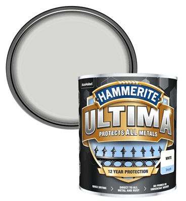 Hammerite - Ultima Smooth White - 750ml