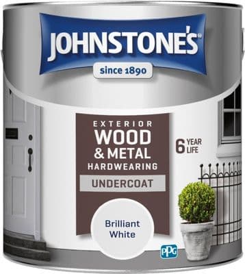 Johnstone's Exterior Undercoat 2.5L - White