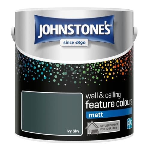 Johnstone's Feature Wall Matt 2.5L - Ivy Sky