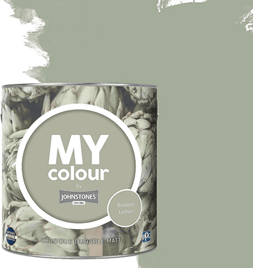 Johnstone's My Colour Durable Matt Paint Boulder Lichen - 2.5L