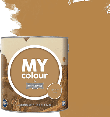 Johnstone's My Colour Durable Matt Paint Tan your Hide - 2.5L