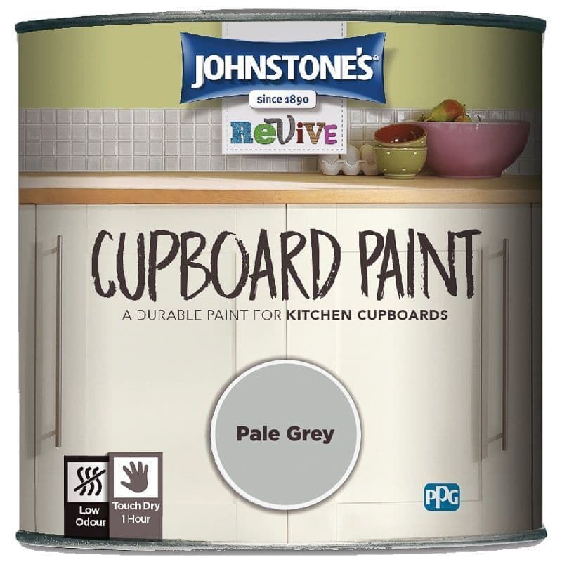 Johnstone s Revive Cupboard Paint 750ml - Pale Grey