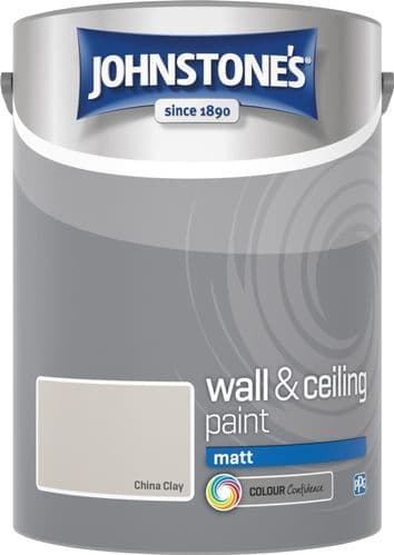 Johnstone's Wall & Ceiling Matt 5L - China Clay