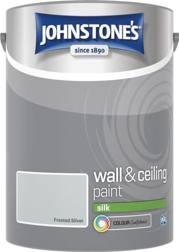 Johnstone's Wall & Ceiling Silk 5L - Frosted Silver