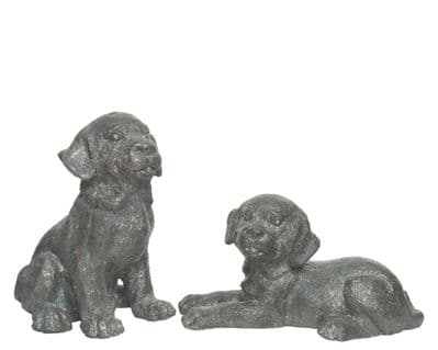 Kaemingk Poly Magnesium Dog - Antique Copper