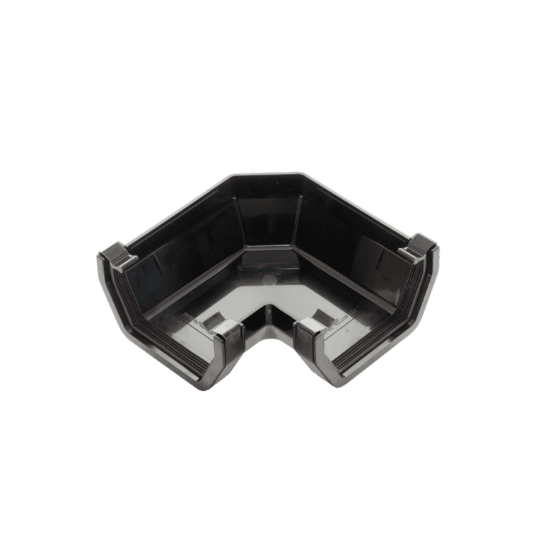 Kayflow - Rainwater 90 Square Angle Black - 112mm