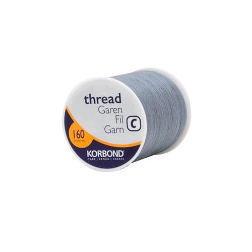 Korbond Grey Thread - 160m