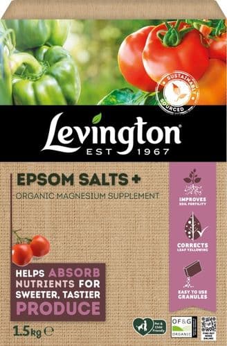 Levington Epsom Salts - 1.5kg