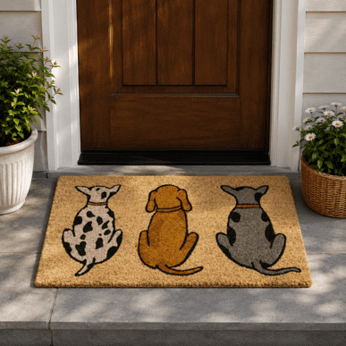 Likewise - 3 Dogs Coir Mat (45x75)