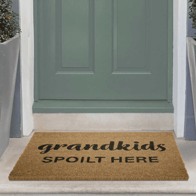 Likewise - 'Grandkids Spoilt Here' Coir Mat (40x70)