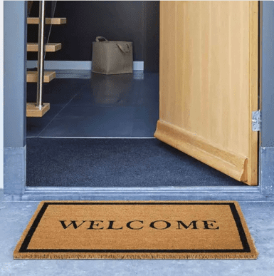 Likewise - Welcome Border Coir Mat (45x75)