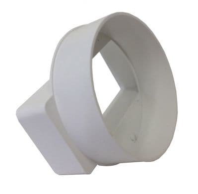 Manrose Adaptor Round To Rectangular Adaptor - 4