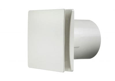 Manrose Tile Fan Adjustable Timer - White