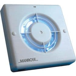 Manrose Timer Extractor Fan - 4"/100mm