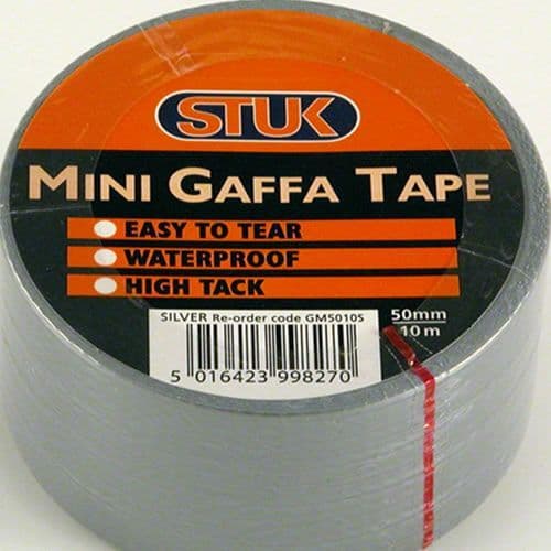 Mini Gaffa Tape Silver