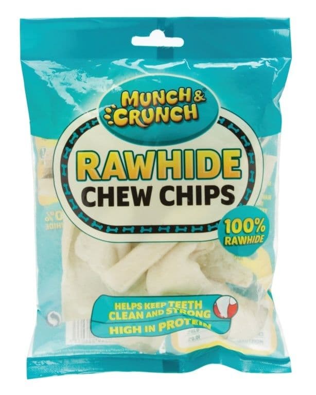 Munch & Crunch Rawhide Chew Chips 100g