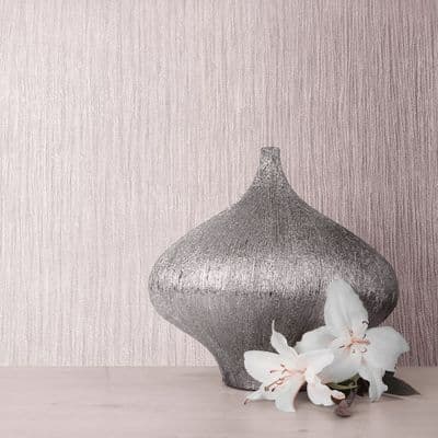 Muriva Lustre Texture Kate Fawn Blush Pink 114921 Wallpaper