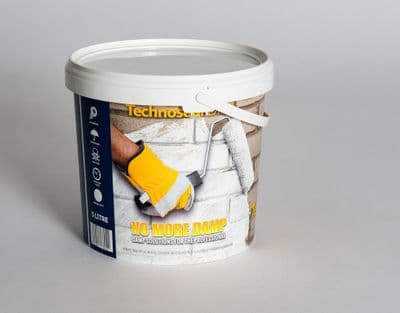 No More Damp Technoseal Damp Proofing Paint - 5L White