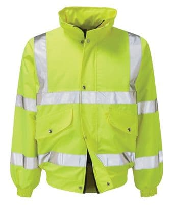 Orbit Valiant EN471 Hi Vis 3/4 Bomber Jacket - Medium
