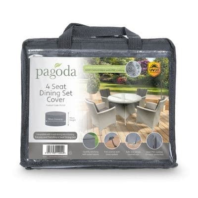 Pagoda 4 Seat Dining Set Cover - 190 x 90cm