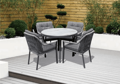 Pagoda - 4 Seat Tenaya Dining Set