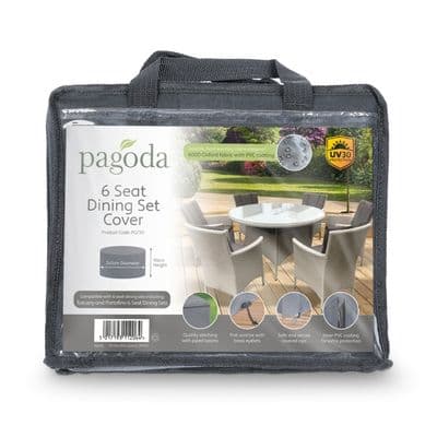 Pagoda 6 Seat Dining Set Cover - 245 x 90cm