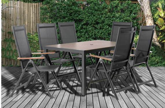 Pagoda - 6 Seat Valencia Recliner Set