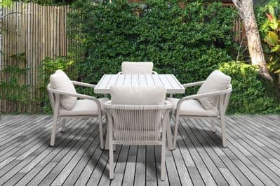Pagoda - Bordeaux Dining Set - 4 Seat