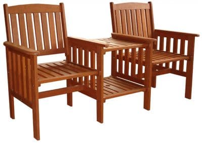 Pagoda Buckingham Wooden Companion Garden Furniture Set