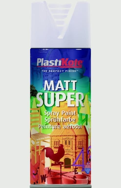 Plastikote Clear Sealer Aerosol Spray - Matt 400ml