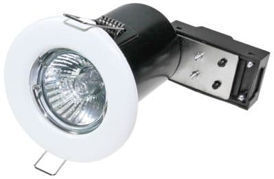 Powermaster Fixed Fire Rated Downlight - White