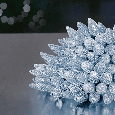 Premier - 300 LED Multi Action Pine Cone (White & Rainbow Available)