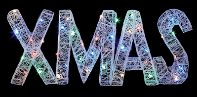 Premier - 69cm XMAS Lit Sculpture - Multi Colour