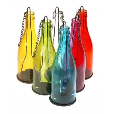 Premier Bottle Tea Light Holder - Assorted Colours